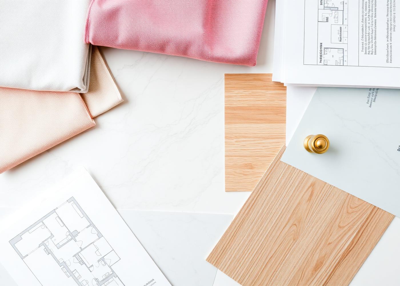 Materiales y planos del equipo de Dream Home Studio